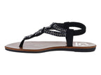 Sandalias Nomadas Negro para Mujer