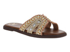 Sandalias Nomadas Café para Mujer