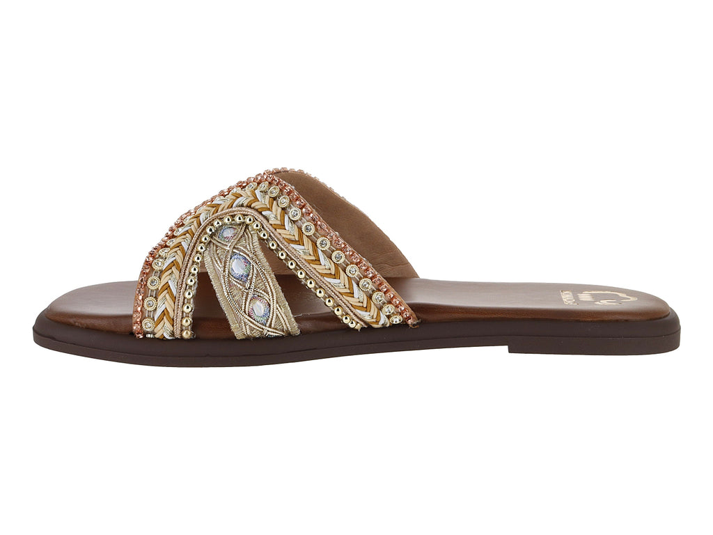 Sandalias Nomadas Café para Mujer