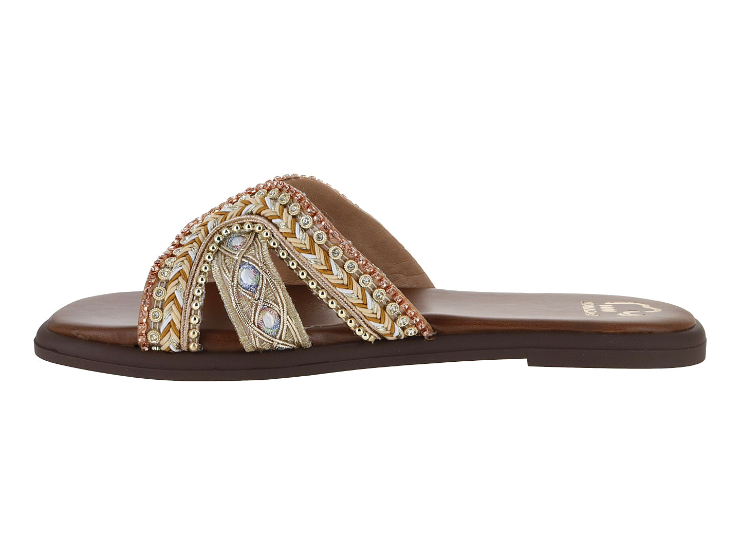 Sandalias Nomadas Café para Mujer