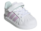 Tenis Adidas Streettalk Blanco, Lila y Menta para Niña