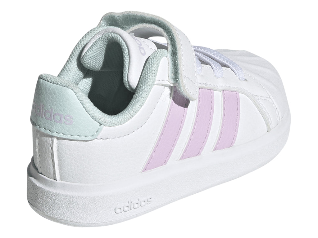 Tenis Adidas Streettalk Blanco, Lila y Menta para Niña