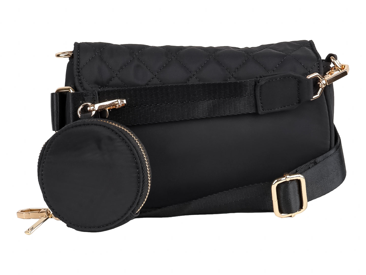 Bolsa de Hombro Carrier Roze Negro para Mujer