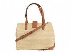 Bolsa de Hombro Roze Color Café para Mujer