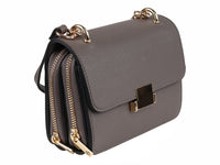 Bolsa de Hombro Carrier Gris para Mujer