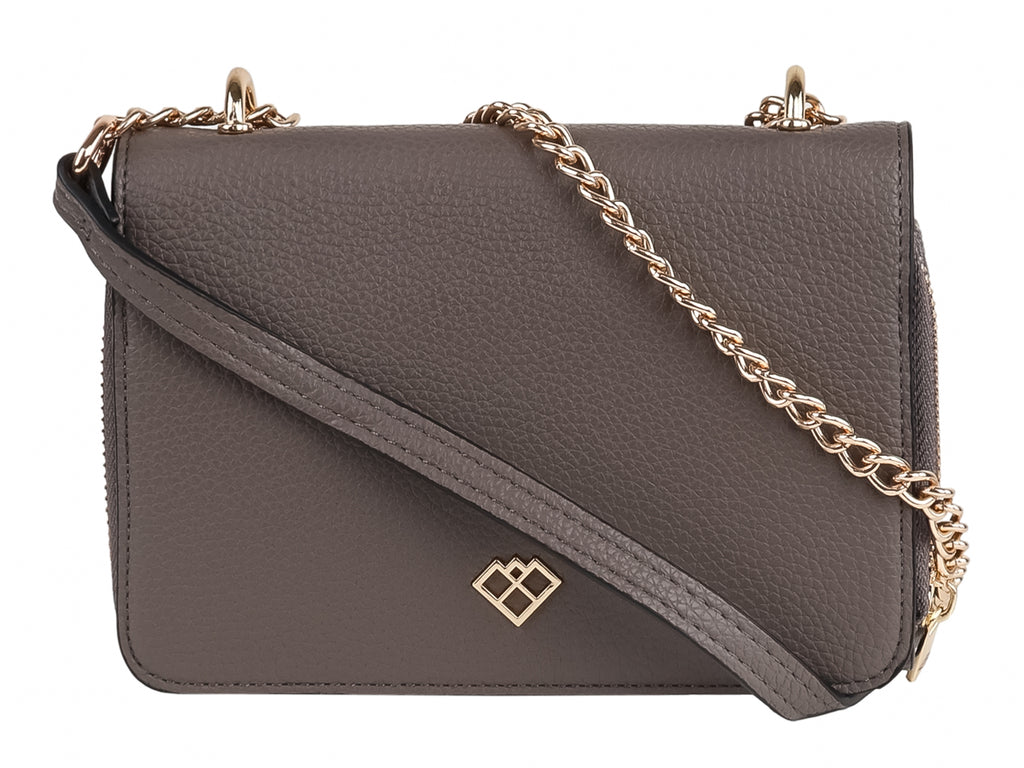 Bolsa de Hombro Carrier Gris para Mujer