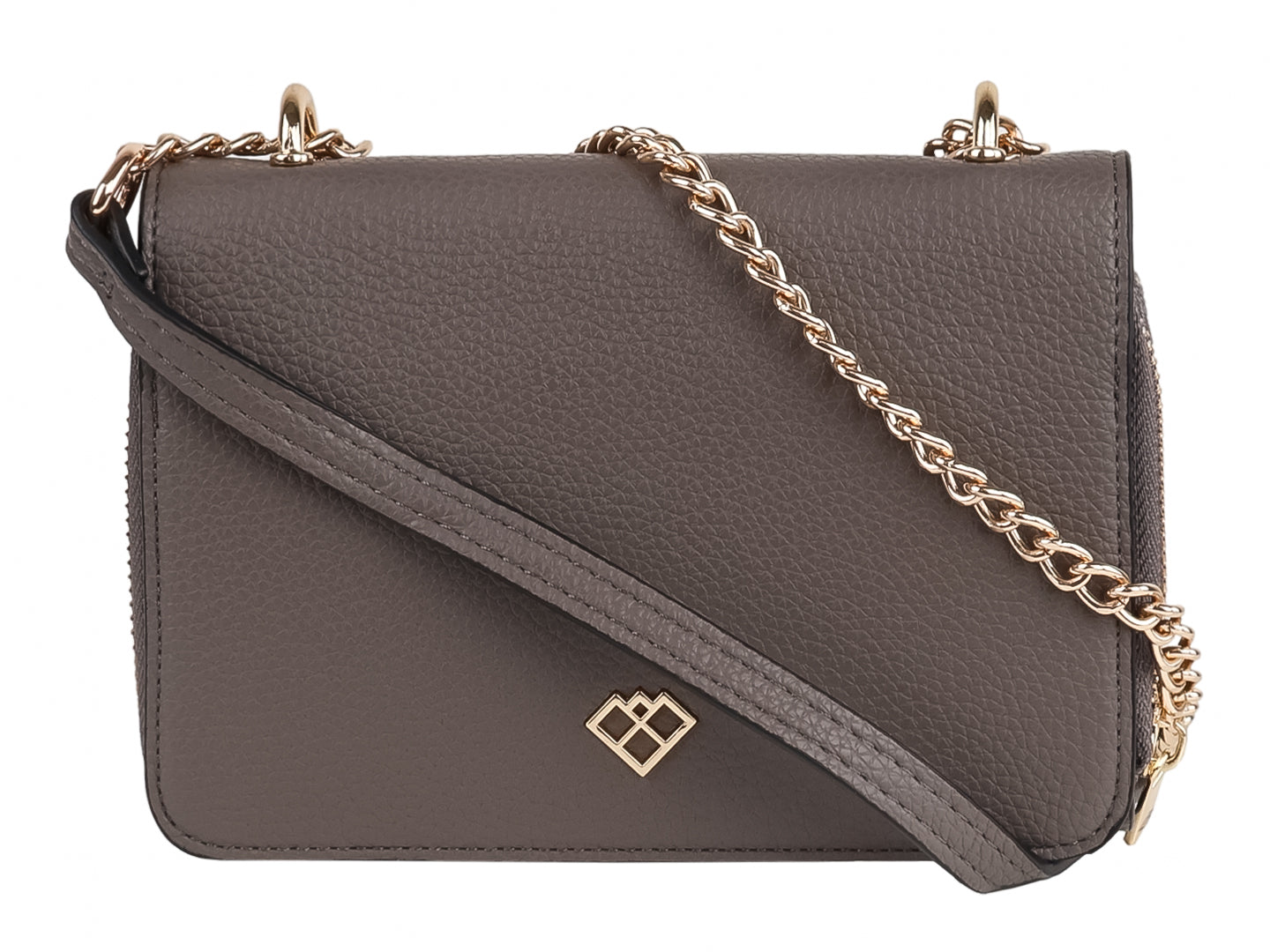 Bolsa de Hombro Carrier Gris para Mujer