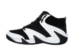 Tenis SHAQ de Baloncesto Negro y Blanco para Hombre