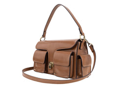 Bolsa Cloe Camel para Mujer