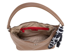 Bolsa de Hombro Cloe Camel para Mujer