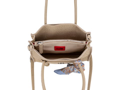Bolsa de Hombro Cloe Beige para Mujer