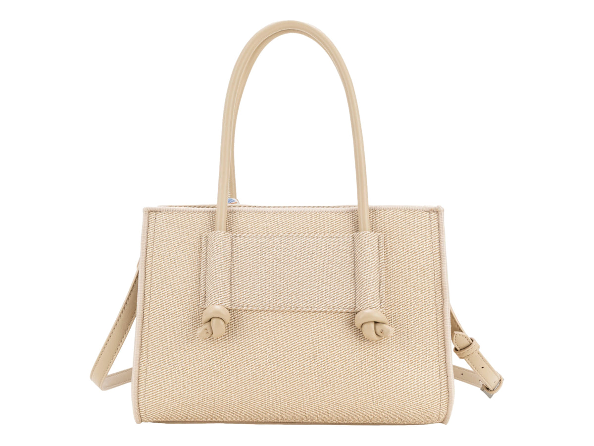 Bolsa de Hombro Cloe Beige para Mujer