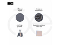 Bolsa de Hombro Cloe Beige para Mujer