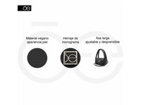 Bolsa de Hombro Cloe Negro para Mujer