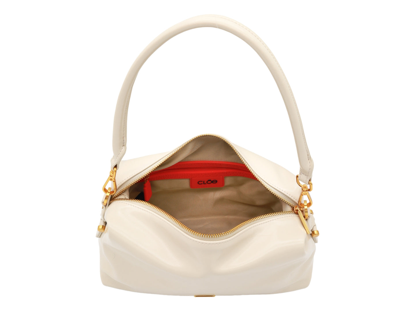 Bolsa Cloe Beige para Mujer