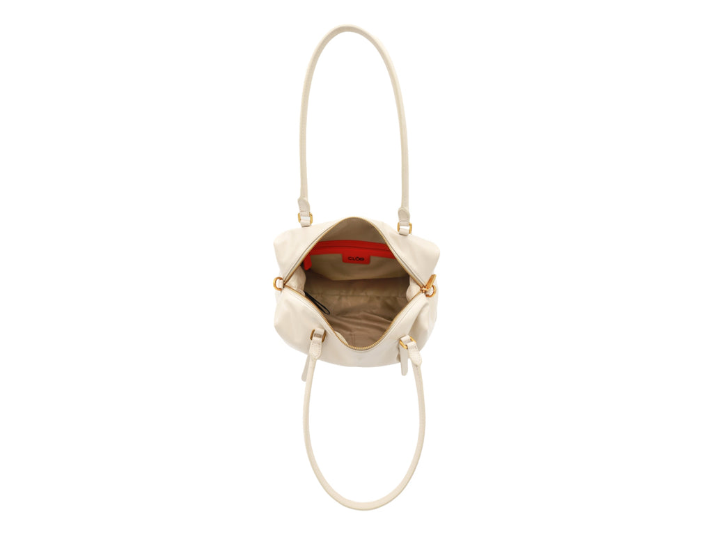 Bolsa de Hombro Cloe Beige para Mujer