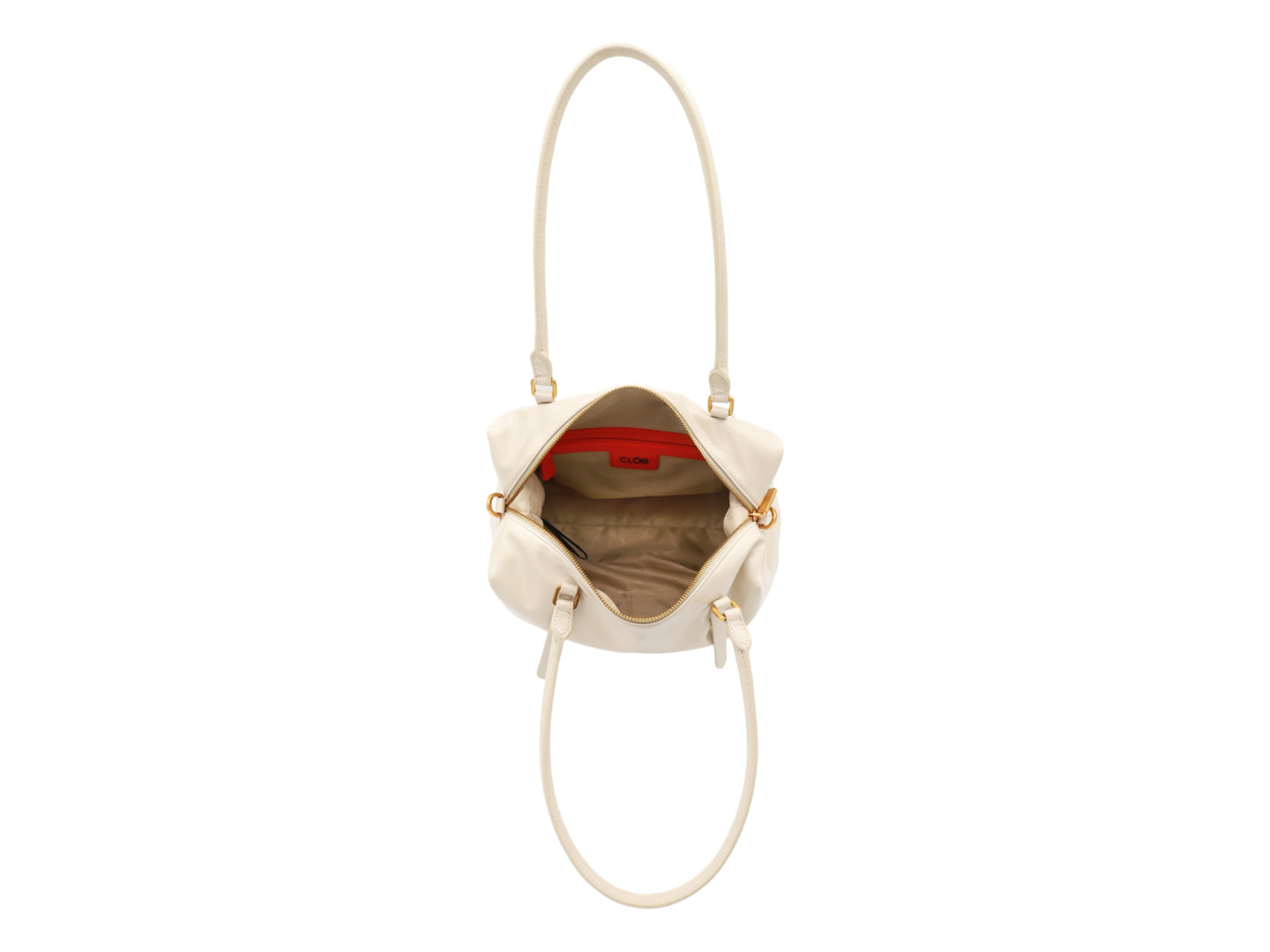 Bolsa de Hombro Cloe Beige para Mujer