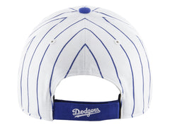 Gorra 47 Brand Pinstripe Los Angeles Dodgers Blanco para Hombre