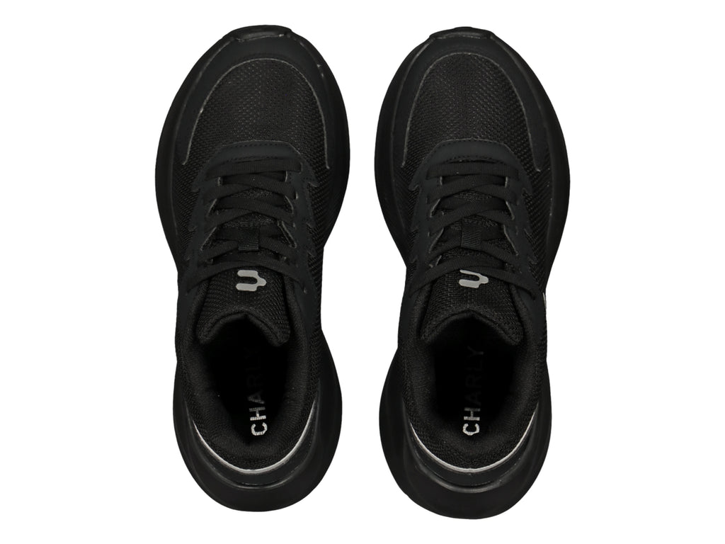 Tenis Charly Road Casual Negro para Mujer