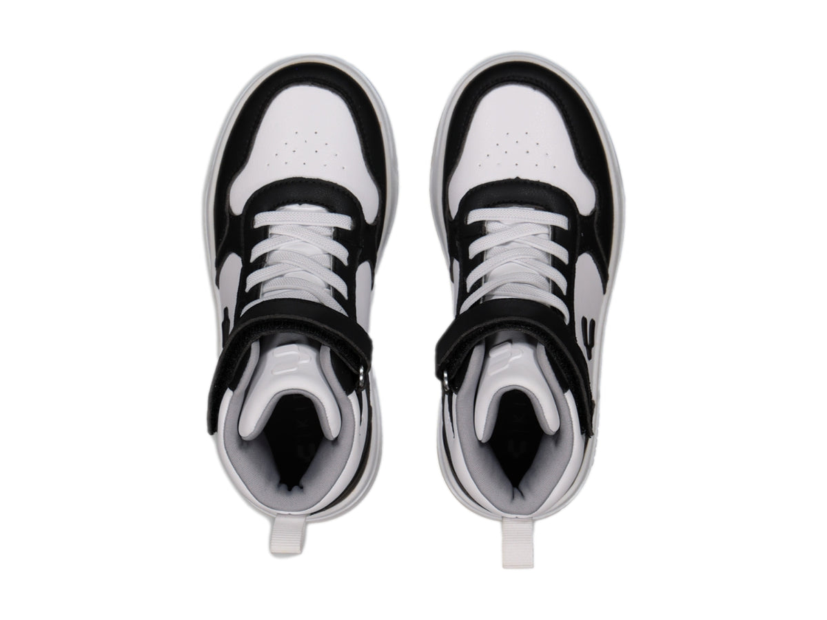 Tenis Charly Skurban Blanco y Negro para Niño