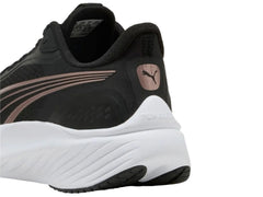 Tenis PUMA Pounce Lite Negro y Oro Rosa para Mujer