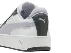 Tenis PUMA Carina Street Blanco y Lila para Niña