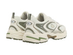 Tenis Lacoste Storm 96 2K Blanco y Caqui para Hombre