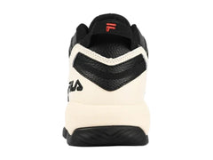 Tenis FILA Stackhouse Spaghetti Negro y Crema para Hombre