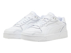 Tenis PUMA RBD Break Low Blanco y Gris para Niño