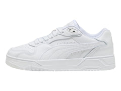 Tenis PUMA RBD Break Low Blanco y Gris para Niño