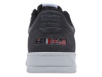 Tenis K-Swiss Lawn Court Negro y Gris para Hombre