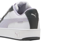 Tenis PUMA Carina Street Blanco y Lila para Niña