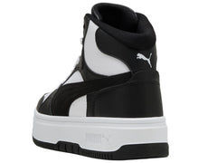 Tenis PUMA Rebound Femme Mid Blanco y Negro para Mujer