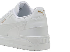 Tenis Puma Shuffle Downtown Blanco y Oro para Hombre