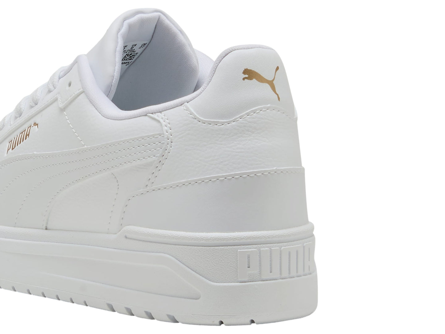 Tenis Puma Shuffle Downtown Blanco y Oro para Hombre