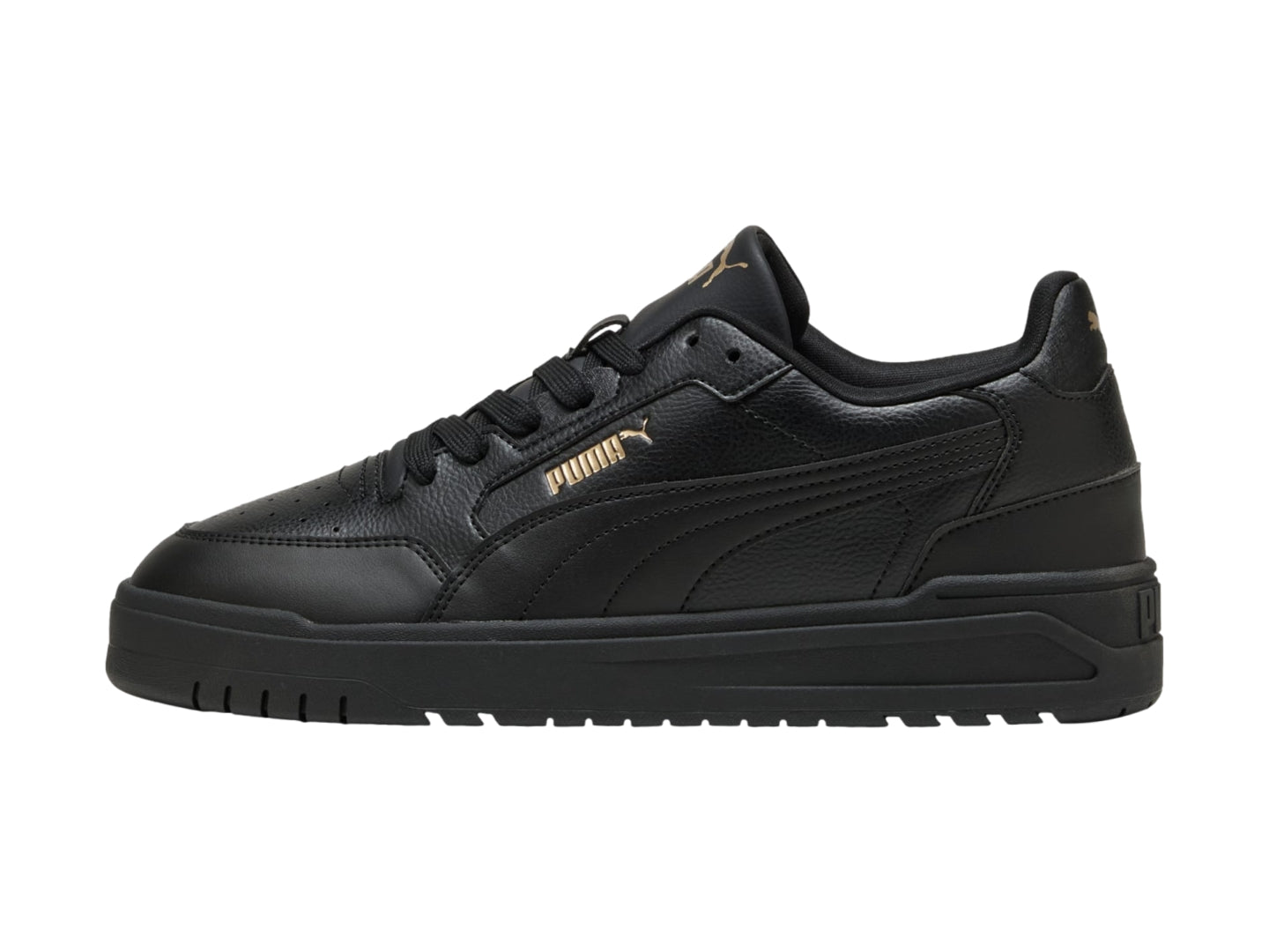 Tenis PUMA Shuffle Downtown Negro y Oro para Hombre