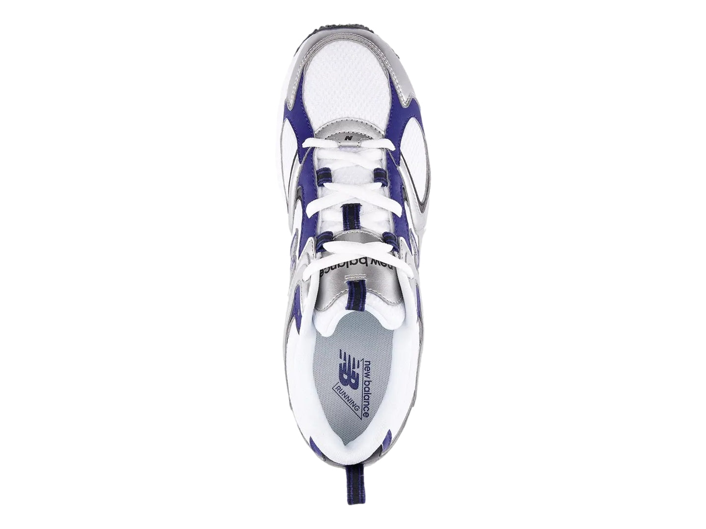 Tenis New Balance 408 Blanco y Azul para Mujer
