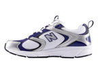 Tenis New Balance 408 Blanco y Azul para Mujer