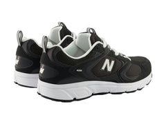 Tenis New Balance 408 Negro con Blanco para Mujer