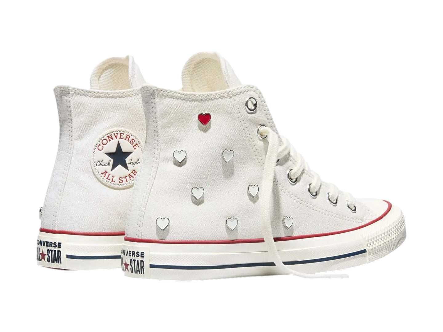 Tenis Converse CTAS Valentines Day 2026 Blanco para Mujer