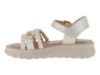 Sandalias Roze Color Palomitas para Niña