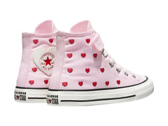 Tenis Converse Hearts & Roses Rosa para Niña