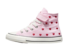 Tenis Converse Hearts & Roses Rosa para Niña