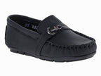 Mocasines Germany Negro de Piel para Niño