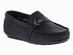 Mocasines Germany Negro de Piel para Niño