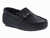 Mocasines Germany Negro de Piel para Niño
