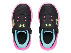 Tenis Under Armour Surge 4 AC Negro para Niña