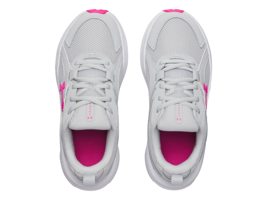 Tenis Under Armour Assert 11 Gris para Niña