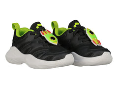 Tenis Charly Relax Negro con Verde para Niño