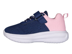 Tenis Charly Sport Azul y Rosa para Niña